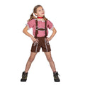 Gusti Trachtenlederhose Braun für Kinder