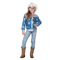 Glitzernde Glenda Sternen-Westernjacke Mädchen