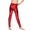 Dance Legging Rood Metallic Meisje