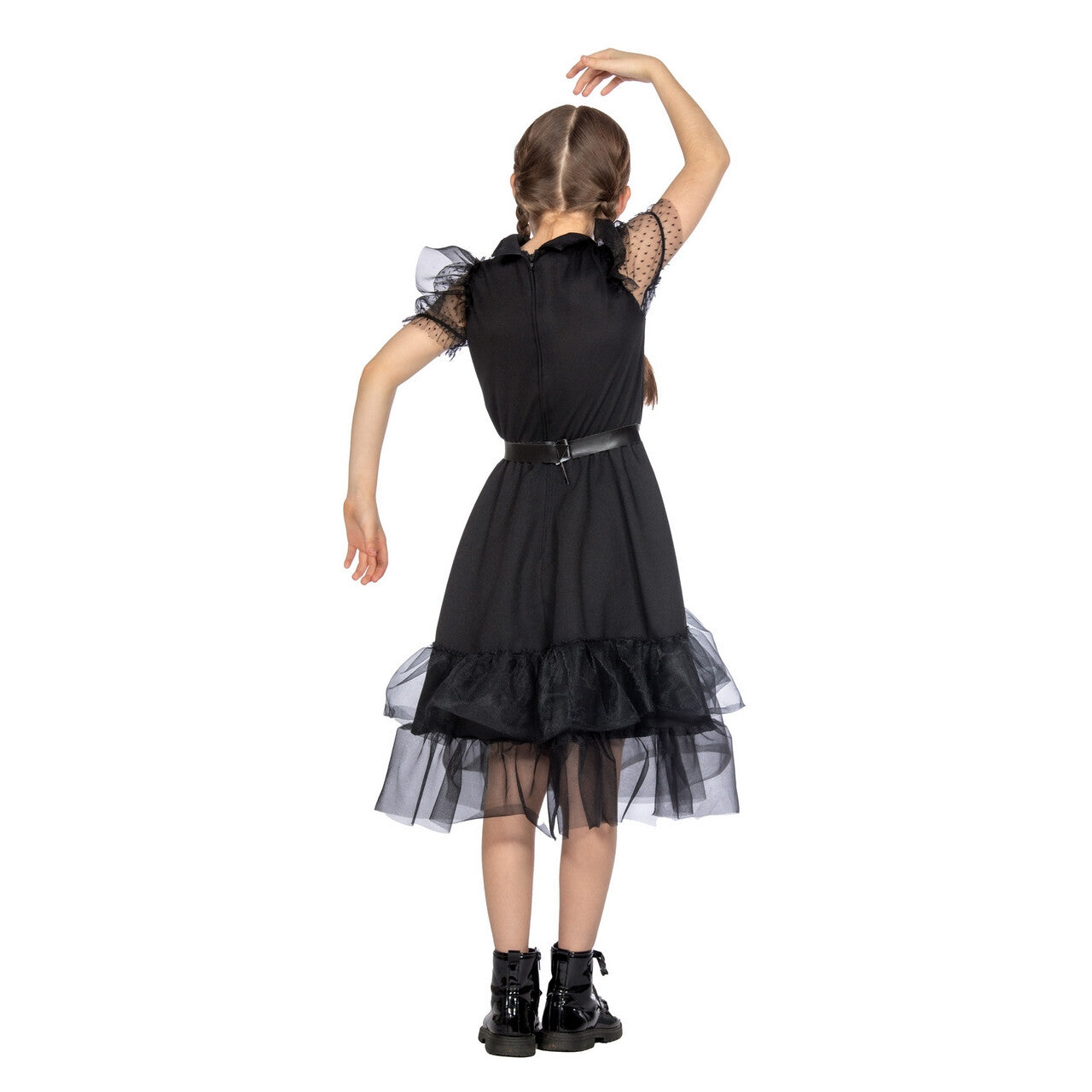 Op deze afbeelding zie je een Kostuums, van het merk Wilbers. Dancing In The Dark Halloween Gala Meisje Kostuum