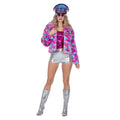 Furry Candy Multicolor Bontjas Vrouw