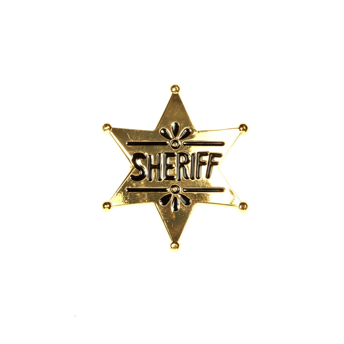 Op deze afbeelding zie je een Accessoires, van het merk Wilbers. Badge Sheriff Goud