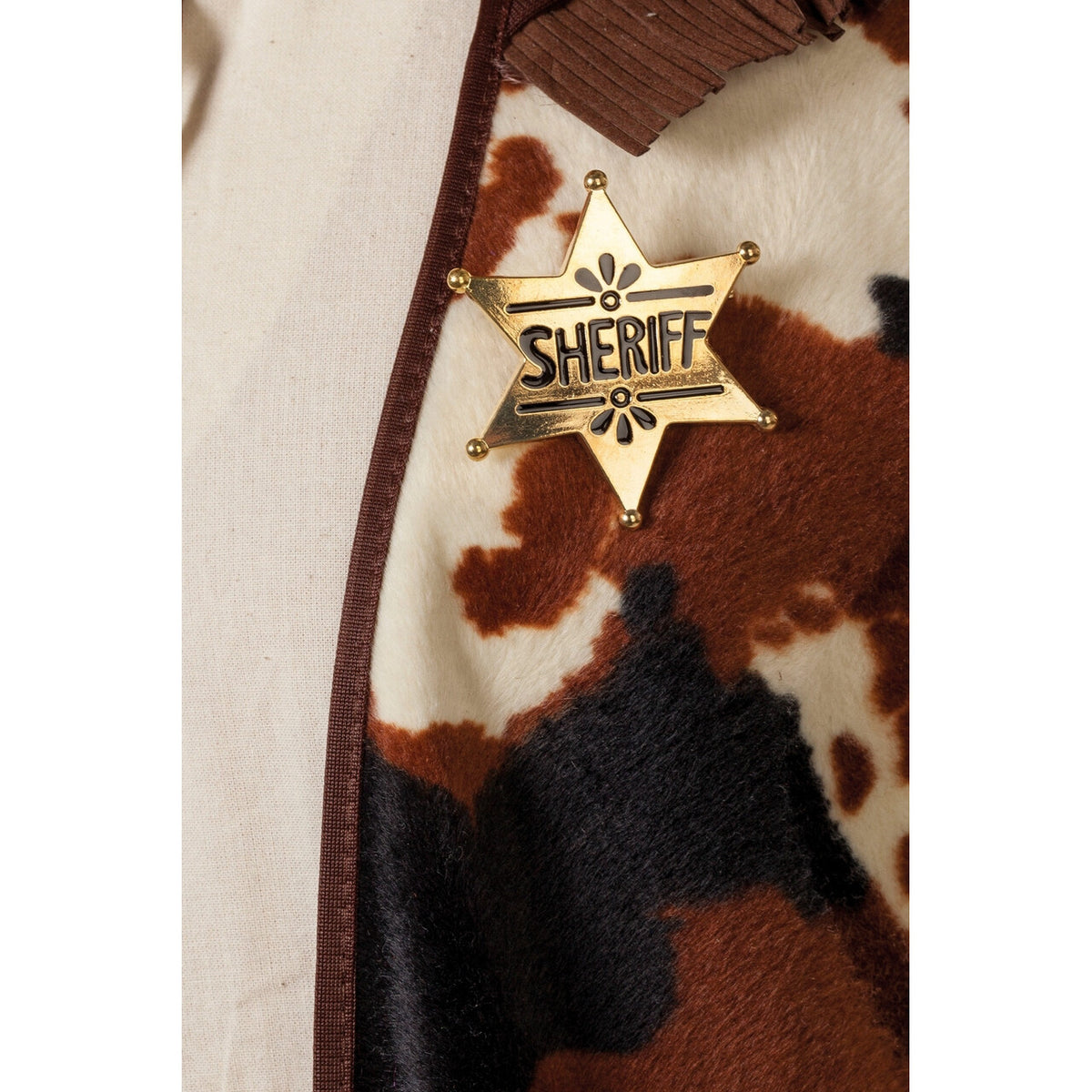 Op deze afbeelding zie je een Accessoires, van het merk Wilbers. Badge Sheriff Goud