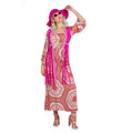Longue Robe Hippie Confortable Costume Femme