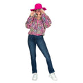 Veste Panthère Arc-En-Ciel Colorée Femme