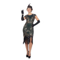 Années 20 Élégante Daisy Verte Costume Femme