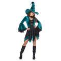 Tarantella Turquoise Vrouw Kostuum