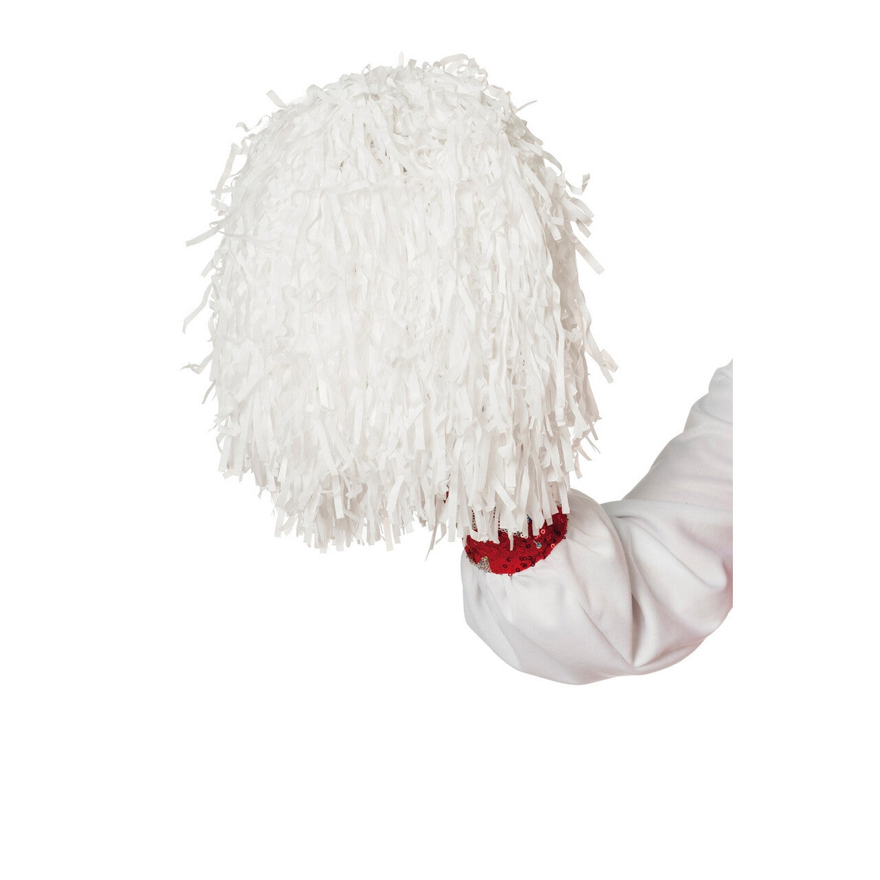 Op deze afbeelding zie je een Accessoires, van het merk Wilbers. Cheerleader Pret Pompom Wit 1 Stuk