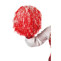 Cheerleader-Pompom Rot-Weiß 1 Stück