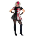 Inge Enge Clown Vrouw Kostuum