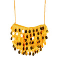 Sac À Main Paillettes Jaune Élégance
