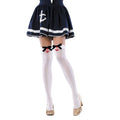 Matrosen-Overknee-Socken Mit Anker-Motiv