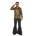 Gouden Party Blouse Dolle Disco Man