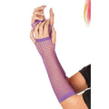 Vingerloze Handschoenen Visnet Paars