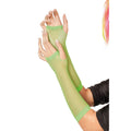 Fingerlose Netz-Handschuhe Grün