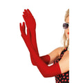 Mega Lange Rote Handschuhe