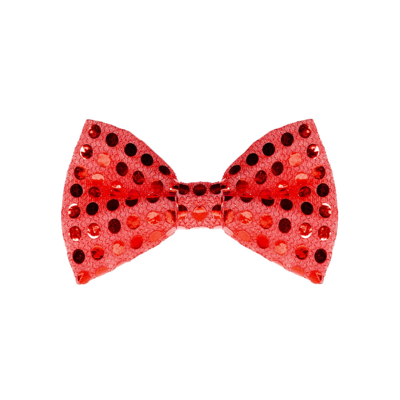 Op deze afbeelding zie je een Accessoires, van het merk Wilbers. Dress To Impress Pailletten Vlinderstrik Rood