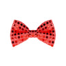Noeud Papillon Paillettes Rouge