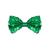 Noeud Papillon Luxe À Paillettes Vert