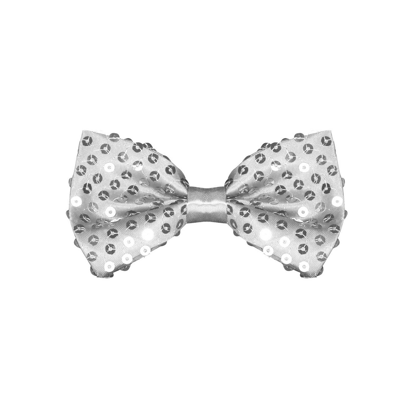 Op deze afbeelding zie je een Accessoires, van het merk Wilbers. Pailletten Strik Luxe Zilver