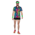 Chemise De Fête Léopard Néon Homme