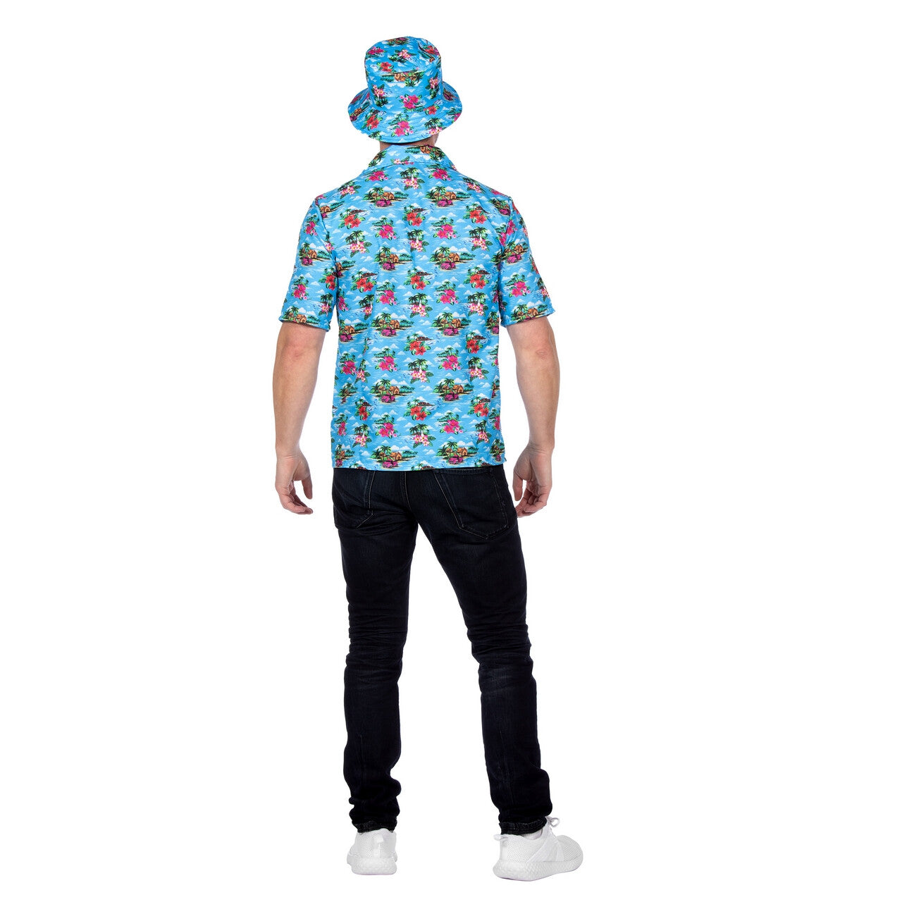 Op deze afbeelding zie je een Kostuums, van het merk Wilbers. Tropical Island Vibes Hawaii Shirt Man