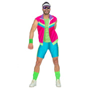 Op deze afbeelding zie je een Kostuums, van het merk Wilbers. Neon Power In Beweging Man Kostuum