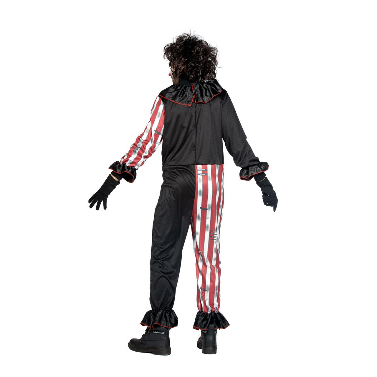 Op deze afbeelding zie je een Kostuums, van het merk Wilbers. Perry Scary Clown Man Kostuum