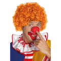Super Haar Lockenperücke Orange Clown
