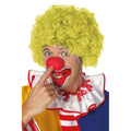 Perruque Bouclée De Clown Jaune