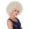Große Blonde Afro Perücke