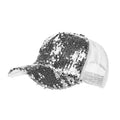 Casquette Paillettes Argentée