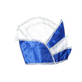 Karneval Prinzenmütze Blau Weiß