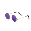 Lila Hippie -Ringo -Brille Rund