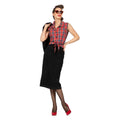 Élégance Des Années 60 En Rocknroll Costume Femme