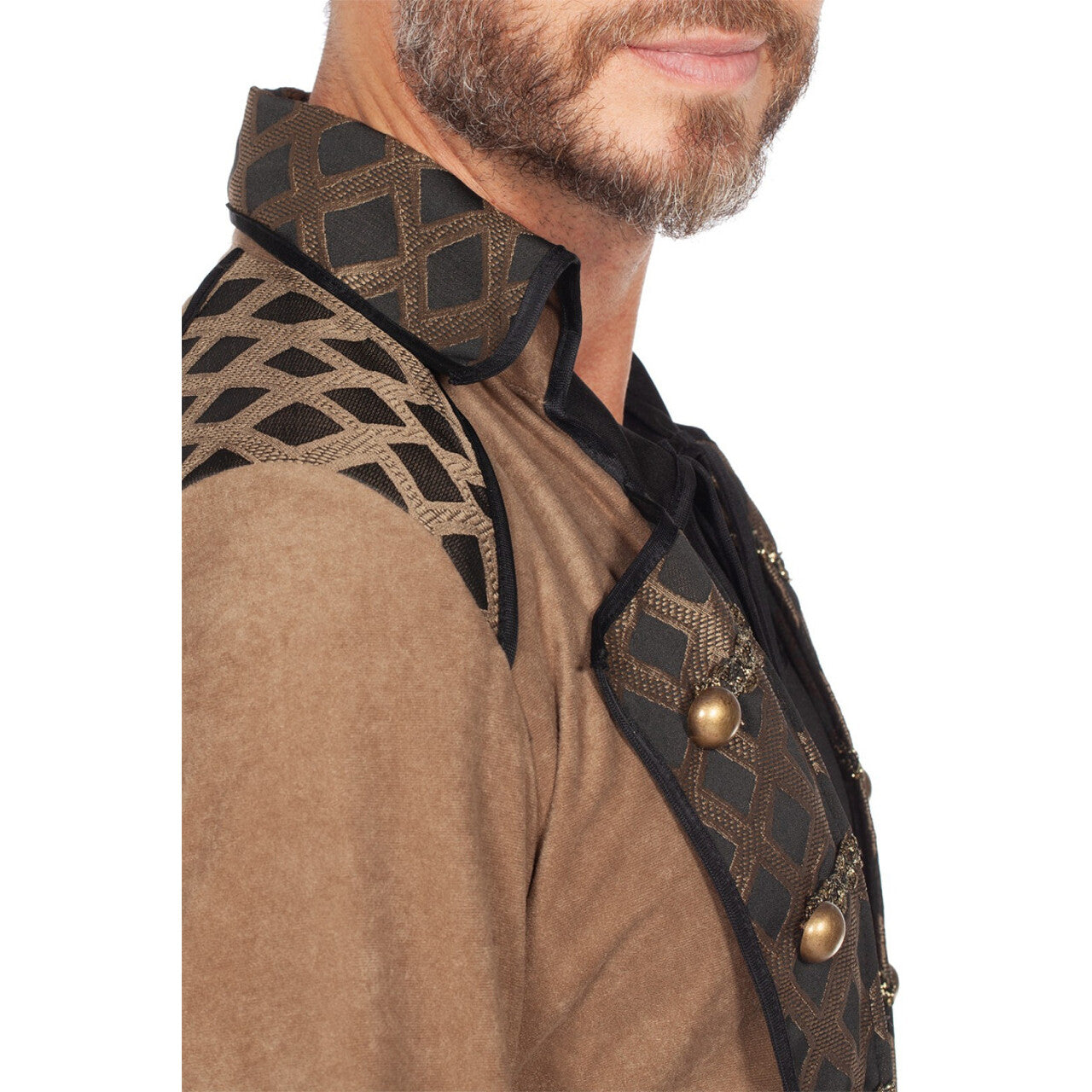 Op deze afbeelding zie je een Kostuums, van het merk Wilbers. Piraat Veroveraar Van De 7 Seas Man