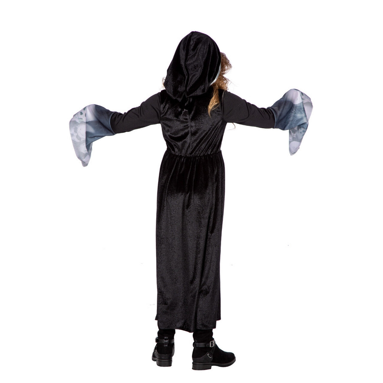 Op deze afbeelding zie je een Kostuums, van het merk Wilbers. Dolend Door Het Spookhuis Spook Meisje Kostuum