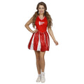 Cherrie De Populaire Glitter Cheerleader Vrouw Kostuum