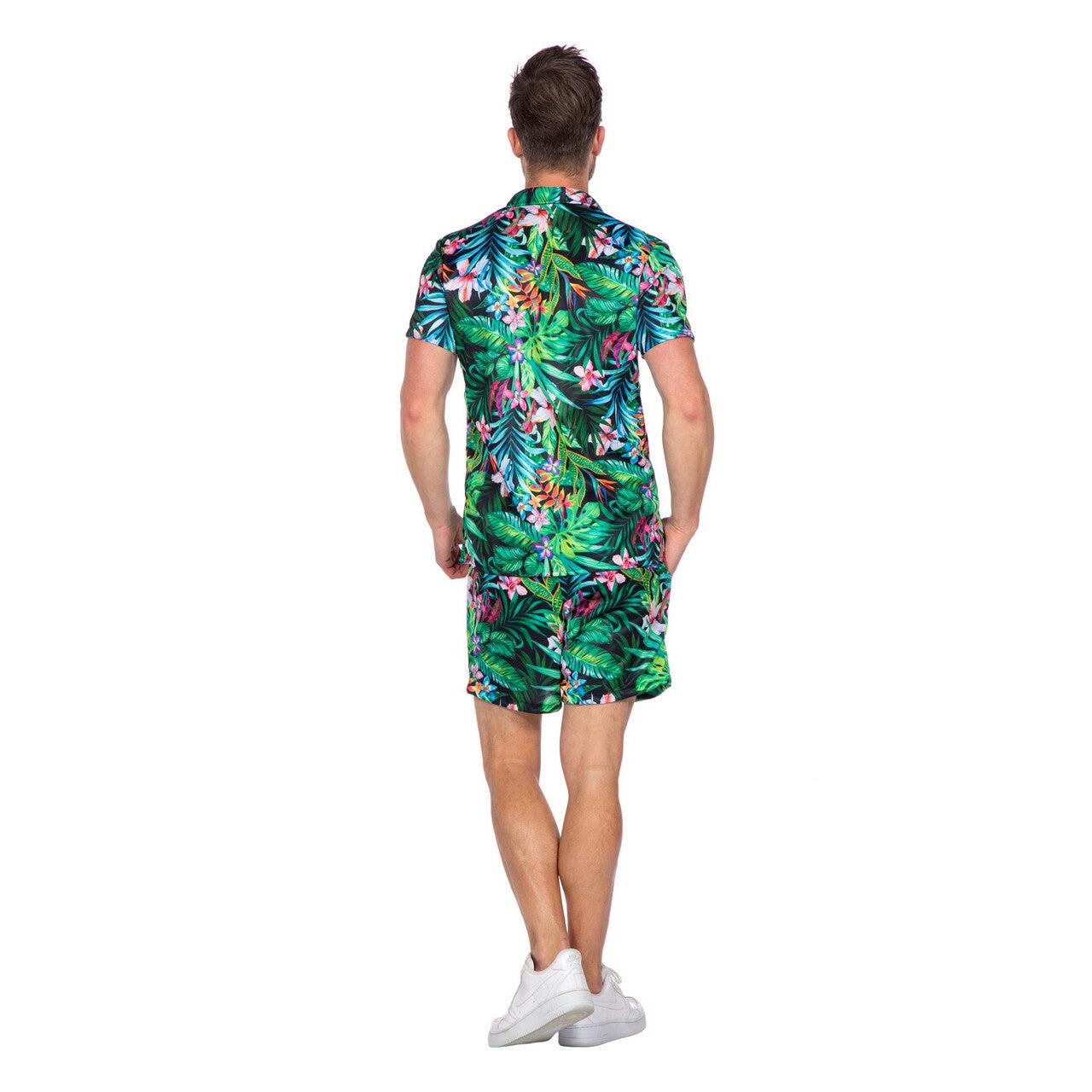 Op deze afbeelding zie je een Kostuums, van het merk Wilbers. Hawaii Harrie Op Het Strand Man Kostuum